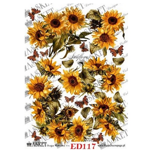 Χαρτί Decoupage Asket 30x40cm, ED117 1 Χαρτί Decoupage Asket 30x40cm, ED117
