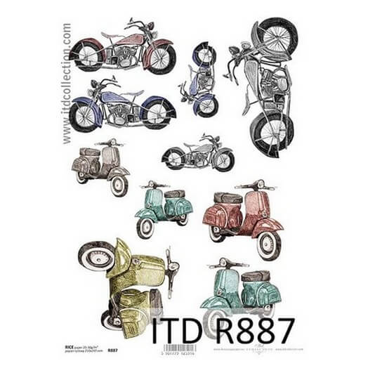 Ριζόχαρτο ITD, 21x29cm R887 1 Ριζόχαρτο ITD, 21x29cm R887