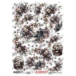 Χαρτί Decoupage Asket 30x40cm, ED207