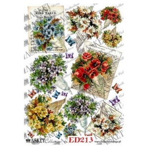 Χαρτί Decoupage Asket 30x40cm, ED213