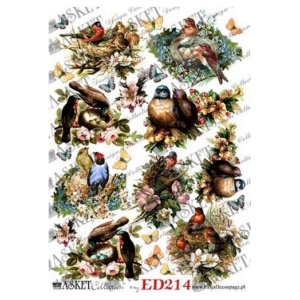 Χαρτί Decoupage Asket 30x40cm, ED214