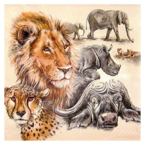 Χαρτοπετσέτα για decoupage, 1 τεμ. 211600