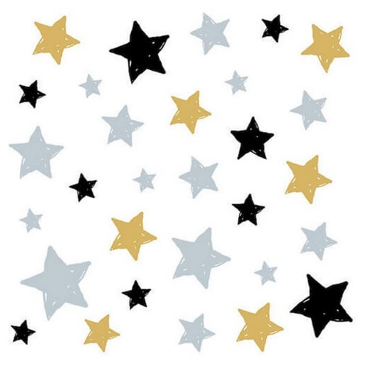 Χαρτοπετσέτα για Decoupage, Swirling Stars, 1τεμ. 33310870 1 Χαρτοπετσέτα για Decoupage, Swirling Stars, 1τεμ. 33310870