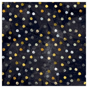 Χαρτοπετσέτα για Decoupage, Swirling Dots Black, 1τεμ. 33310865