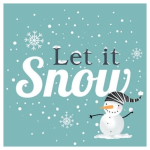 Χαρτοπετσέτα για Decoupage χριστουγεννιάτικη, Snowball Snowman Green, 1τεμ. 33310738