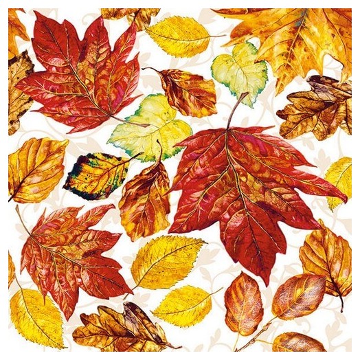 Χαρτοπετσέτα για Decoupage, Leaves, 1 τεμ. 13311095 1 Χαρτοπετσέτα για Decoupage, Leaves, 1 τεμ. 13311095