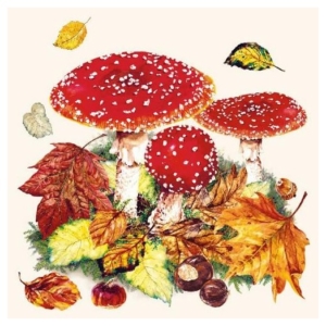 Χαρτοπετσέτα για Decoupage, Fly Agaric, 1 τεμ. 13311025
