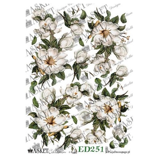 Χαρτί Decoupage Asket 30x40cm, ED251 1 Χαρτί Decoupage Asket 30x40cm, ED251