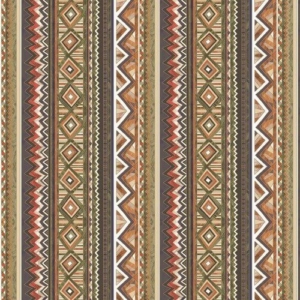 Χαρτοπετσέτα για decoupage, Ethnic Graphics in Stripes, 1τεμ. SLOG033601