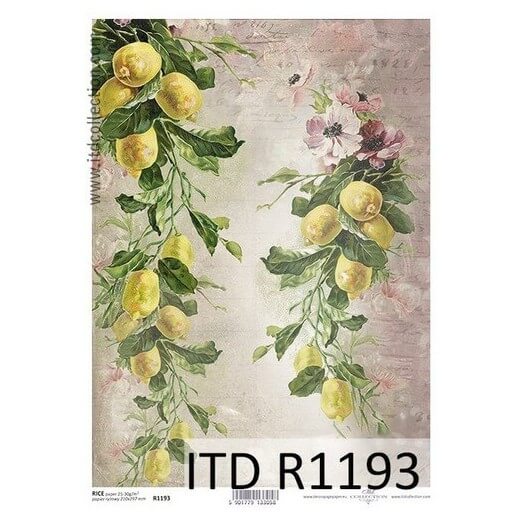 Ριζόχαρτο ITD Collection, 21x29cm, R1193 1 Ριζόχαρτο ITD Collection, 21x29cm, R1193
