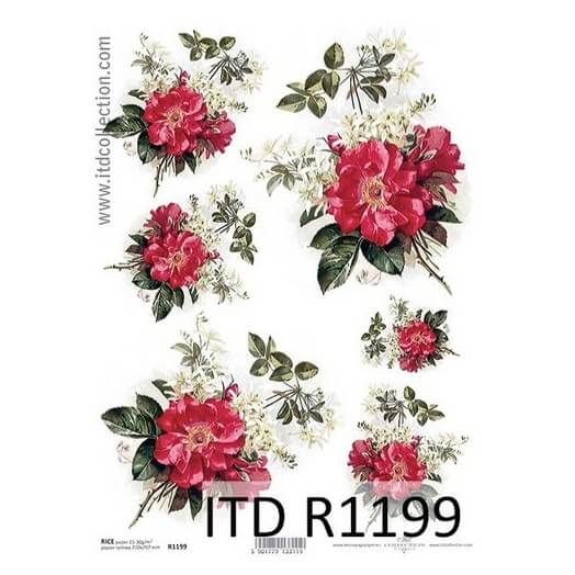 Ριζόχαρτο ITD Collection, 21x29cm, R1199 1 Ριζόχαρτο ITD Collection, 21x29cm, R1199