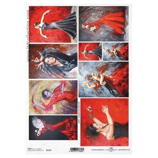 Ριζόχαρτο ITD Collection, 21x29cm, R1232 1 Ριζόχαρτο ITD Collection, 21x29cm, R1232