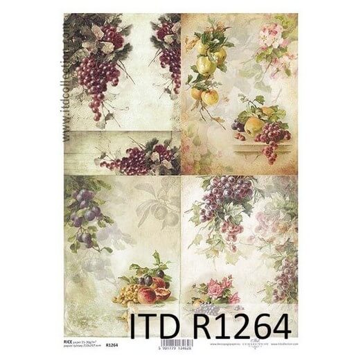 Ριζόχαρτο ITD Collection, 21x29cm, R1264 1 Ριζόχαρτο ITD Collection, 21x29cm, R1264