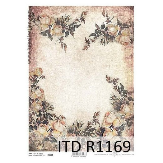 Ριζόχαρτο ITD Collection, 21x29cm, R1169 1 Ριζόχαρτο ITD Collection, 21x29cm, R1169