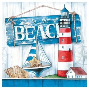 Χαρτοπετσέτα για Decoupage, To The Beach, 1τεμ. 13311530