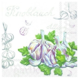 Χαρτοπετσέτα για Decoupage, Garlic, 1 τεμ. L598000