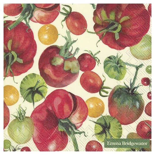 Χαρτοπετσέτα για Decoupage, Tomatoes, 1τεμ. L790000 1 Χαρτοπετσέτα για Decoupage, Tomatoes, 1τεμ. L790000