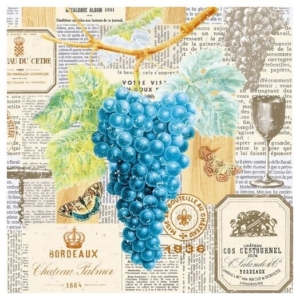 Χαρτοπετσέτα για Decoupage, Vigne, 1 τεμ. 75119