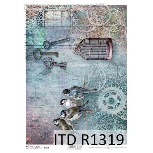 Ριζόχαρτο ITD Collection, 21x29cm, R1319 1 Ριζόχαρτο ITD Collection, 21x29cm, R1319