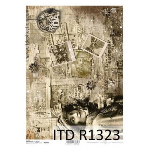 Ριζόχαρτο ITD Collection, 21x29cm, R1323 1 Ριζόχαρτο ITD Collection, 21x29cm, R1323