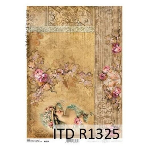 Ριζόχαρτο ITD Collection, 21x29cm, R1325 1 Ριζόχαρτο ITD Collection, 21x29cm, R1325