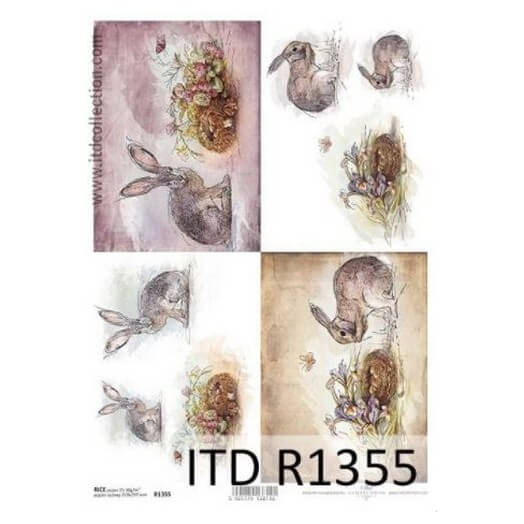 Ριζόχαρτο ITD Collection, 21x29cm, R1355 1 Ριζόχαρτο ITD Collection, 21x29cm, R1355