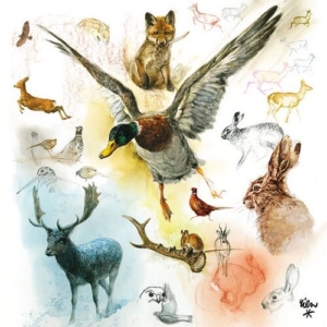 Χαρτοπετσέτα για decoupage, Wild Animals, 1 τεμ. 13312335