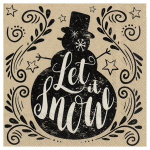 Χαρτοπετσέτα για Decoupage Χριστουγεννιάτικη, Vintage snowman, 1τεμ. C799100 (Αντιγραφή)