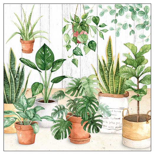 Χαρτοπετσέτα για decoupage, Urban Jungle, 1 τεμ. 13313260 1 Χαρτοπετσέτα για decoupage, Urban Jungle, 1 τεμ. 13313260
