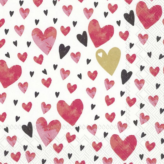 Χαρτοπετσέτα για decoupage, Love you, 1τεμ. L767991 1 Χαρτοπετσέτα για decoupage, Love you, 1τεμ. L767991