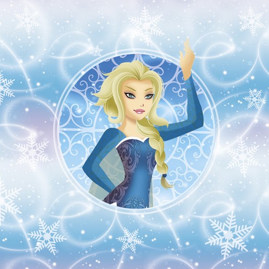 Χαρτοπετσέτα για Decoupage, Snow Princess, 1τεμ. SLOG048101 1 Χαρτοπετσέτα για Decoupage, Snow Princess, 1τεμ. SLOG048101