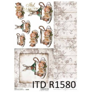 Ριζόχαρτο πασχαλινό ITD Collection, 21x29cm, R1580