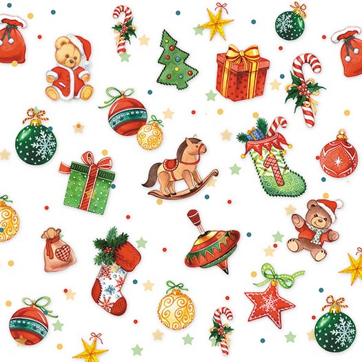 Χαρτοπετσέτα για Decoupage, Tree Decorations, 1τεμ. 33311050 1 Χαρτοπετσέτα για Decoupage, Tree Decorations, 1τεμ. 33311050