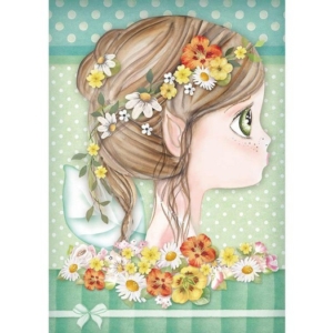 Ριζόχαρτο Stamperia 21x29cm A4, Daisy fairy DFSA4410