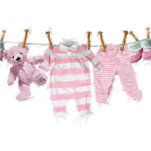 Χαρτοπετσέτα για Decoupage, Baby Girl Clothes, 1τεμ. 13313980 1 Χαρτοπετσέτα για Decoupage, Baby Girl Clothes, 1τεμ. 13313980