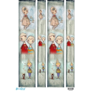 Ριζόχαρτο για λαμπάδες 29,7x42cm, Α3, Boys and girls, 4200189