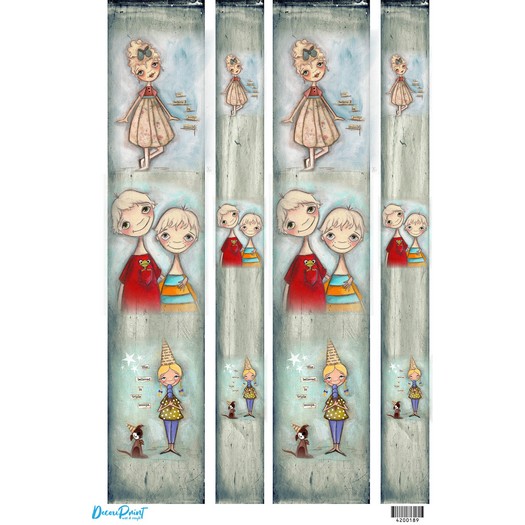 Ριζόχαρτο για λαμπάδες 29,7x42cm, Α3, Boys and girls, 4200189 1 Ριζόχαρτο για λαμπάδες 29,7x42cm, Α3, Boys and girls, 4200189