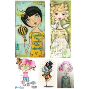 Ριζόχαρτο για λαμπάδες 29,7x42cm, Α3, Impossible dreams, 4200176