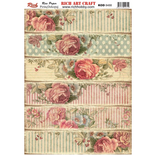 Ριζόχαρτο Rich, 29,5×41,5cm, RI8488 1 Ριζόχαρτο Rich, 29,5×41,5cm, RI8488