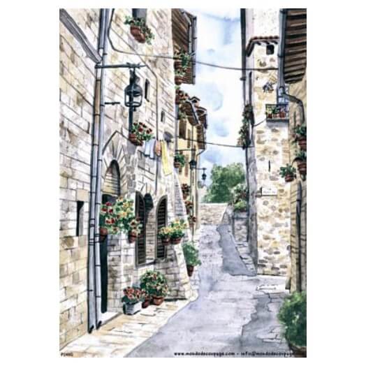 Ριζόχαρτo MONDO για Ντεκουπάζ 30x40cm, D241G 1 Ριζόχαρτo MONDO για Ντεκουπάζ 30x40cm, D241G
