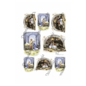 Ριζόχαρτο Decomania 35Χ50cm ,Χριστουγεννιάτικο, 5049