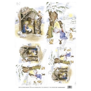 Ριζόχαρτο Decomania 35Χ50cm ,Χριστουγεννιάτικο, 5084