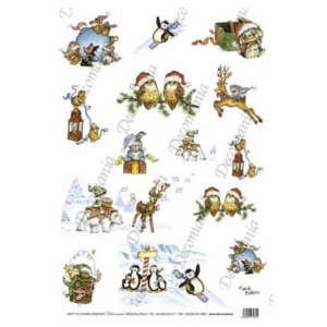 Ριζόχαρτο Decomania 35Χ50cm ,Χριστουγεννιάτικο, 5086