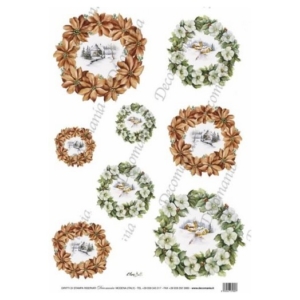 Ριζόχαρτο Decomania 35Χ50cm ,Χριστουγεννιάτικο, 5087