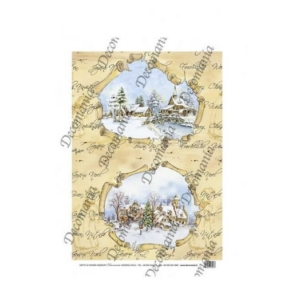 Ριζόχαρτο Decomania 35Χ50cm ,Χριστουγεννιάτικο ,5042