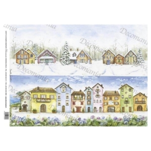 Ριζόχαρτο Decomania 35Χ50cm ,Χριστουγεννιάτικο, 5078