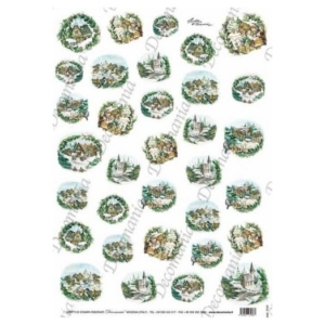 Ριζόχαρτο Decomania 35Χ50cm ,Χριστουγεννιάτικο, 5163