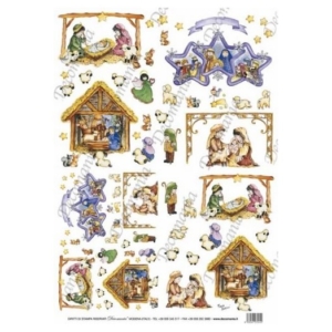 Ριζόχαρτο Decomania 35Χ50cm ,Χριστουγεννιάτικο, 5131