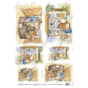 Ριζόχαρτο Decomania 35Χ50cm ,Χριστουγεννιάτικο, 5127