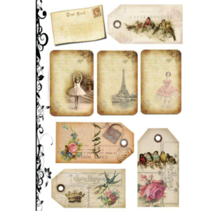 Χαρτί Decoupage 30x40cm, FIL19